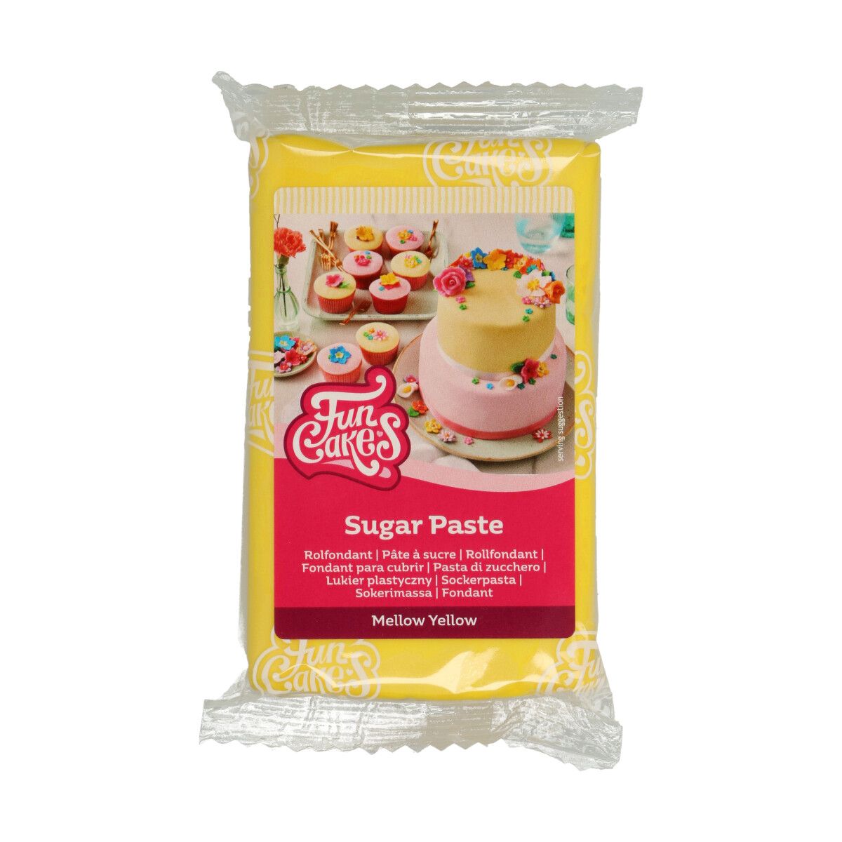 FunCakes Sugar Paste Mellow Yellow 250 g - cakesupply.ch