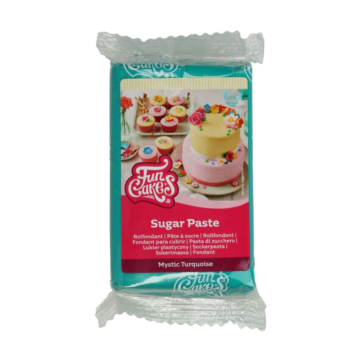 FunCakes Sugar Paste Mystic Turquoise 250 g - cakesupply.ch