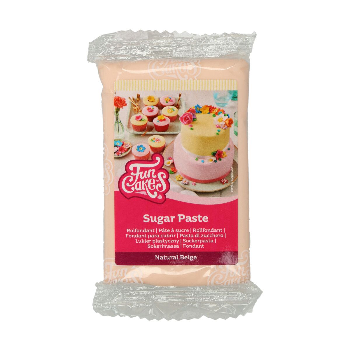 FunCakes Sugar Paste Natural Beige 250 g - cakesupply.ch