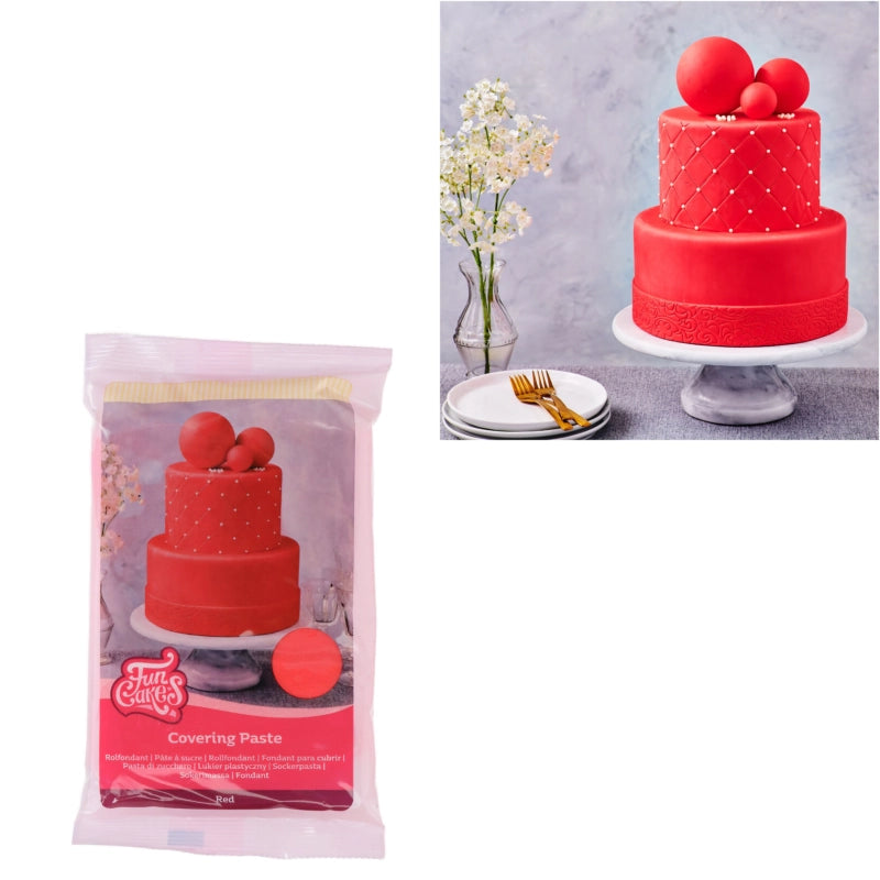 FunCakes Covering Paste 500g - select your colour